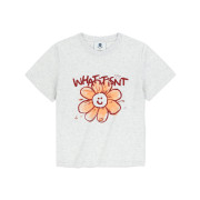 What it isn't No.21 Women’s Big Flory Graphic Short Sleeve Tee [韓國連線 D]