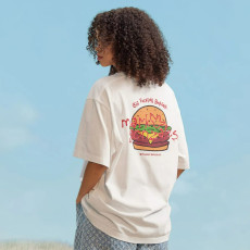 Mark Gonzales No.18 Hamburger Graphic Tee [韓國連線 D]‎