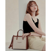 韓國直送 Jill Stuart Canvas Tote Bag M - Beige