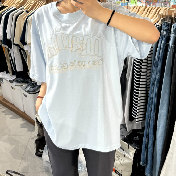 Marithe Francois Girbaud No.2 Double Logo Oversized Tee [韓國連線 D]