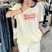 Marithe Francois Girbaud M Vintage Baseball Ringer Tee [韓國連線 D]