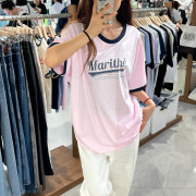 Marithe Francois Girbaud M Vintage Baseball Ringer Tee [韓國連線 D]