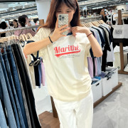 Marithe Francois Girbaud M Vintage Baseball Ringer Tee [韓國連線 D]