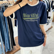 Marithe Francois Girbaud M Vintage Baseball Ringer Tee [韓國連線 D]