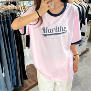 Marithe Francois Girbaud M Vintage Baseball Ringer Tee [韓國連線 D]