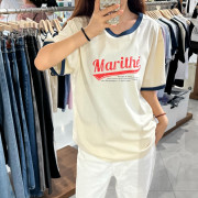 Marithe Francois Girbaud M Vintage Baseball Ringer Tee [韓國連線 D]