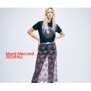 Mardi Mercredi Slim Tshirt Flowermardi [韓國連線W]