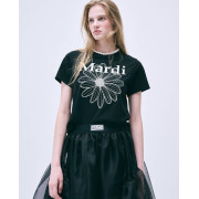 Mardi Mercredi Slim Tshirt Flowermardi [韓國連線W]