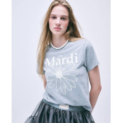 Mardi Mercredi Slim Tshirt Flowermardi [韓國連線W]