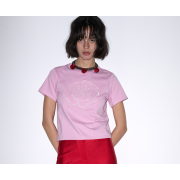 Mardi Mercredi Slim Tshirt Rose Patch [韓國連線W]