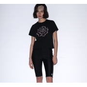 Mardi Mercredi Slim Tshirt Rose Patch [韓國連線W]