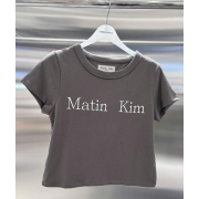 Matin Kim Logo Crop Top [韓國連線 D]