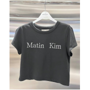 Matin Kim Logo Crop Top [韓國連線 D]