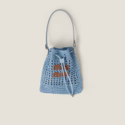 Miu Miu Woven Fabric Mini Bag