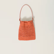 Miu Miu Woven Fabric Mini Bag