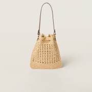 Miu Miu Woven Fabric Mini Bag