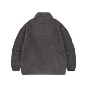 What it isn't Angel Woven Patch Fluffy Zip-up Jumper [韓國連線 D]