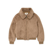 What it isn't Women's Shearling Fleece Collar Zip-up Jacket [韓國連線 D]