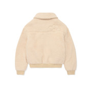 What it isn't Women's Shearling Fleece Collar Zip-up Jacket [韓國連線 D]