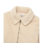 What it isn't Women's Shearling Fleece Collar Zip-up Jacket [韓國連線 D]