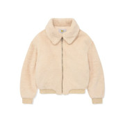 What it isn't Women's Shearling Fleece Collar Zip-up Jacket [韓國連線 D]