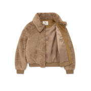 What it isn't Women's Shearling Fleece Collar Zip-up Jacket [韓國連線 D]