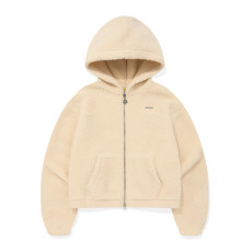 What it isn't Women's Shearling Fleece Collar Zip-up Jacket [韓國連線 D]