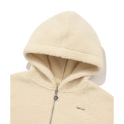 What it isn't Women's Shearling Fleece Collar Zip-up Jacket [韓國連線 D]