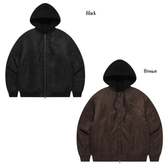 What it isn't Detachable Hooded MA-1 Jumper [韓國連線 D]