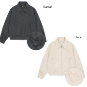 What it isn't Angel wool blend blouson [韓國連線 D]