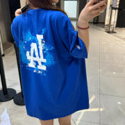 New Era No.5 LA Dodgers Painted T-Shirt (Blue) [韓國連線 D]‎ (2409)