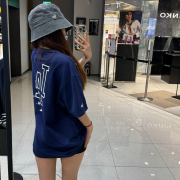 New Era No.9 LA Dodgers Lettering T-Shirt [韓國連線 D]‎