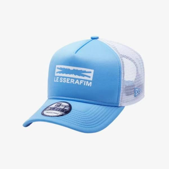 New Era No.12 Le Seraphim Sponge A-Frame Trucker Ball Cap [韓國連線 D]‎