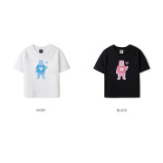 Who.A.U No.4 Painting Steve Crop T-shirt [韓國連線 D]‎