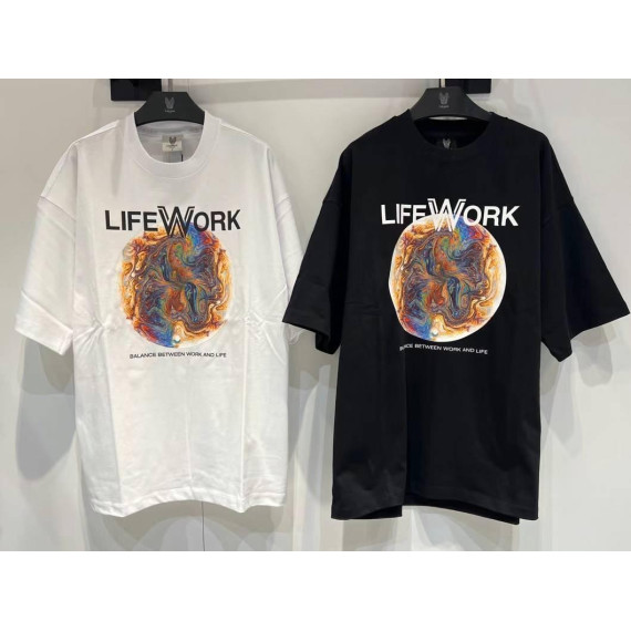 Lifework No.7 Planet logo Short Sleeve T-Shirt [韓國連線 D] 