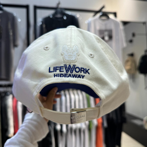 Lifework No.20 Radok embroidered soft ball cap [韓國連線 D] 