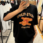 Ambler No.22 Unisex Jelly Bear Overfit Short Sleeve T-Shirt [韓國連線 D]