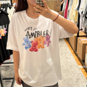 Ambler No.24 Unisex Overfit Short Sleeve T-Shirt [韓國連線 D]