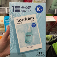 韓國 Torriden DIVE-IN 低分子透明質酸深層保濕面膜 10片/盒