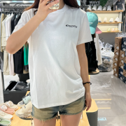 Discovery No.A3 Women's Freshevent Denver Small Logo Short Sleeve T-Shirt [韓國連線 D]