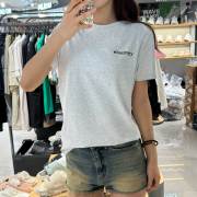 Discovery No.A3 Women's Freshevent Denver Small Logo Short Sleeve T-Shirt [韓國連線 D]