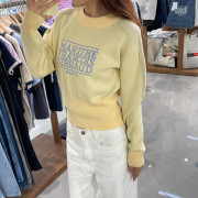 Marithe Francois Girbaud No.M3 CLassic Logo Crop Knit [韓國連線 D]