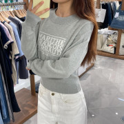 Marithe Francois Girbaud No.M3 CLassic Logo Crop Knit [韓國連線 D]