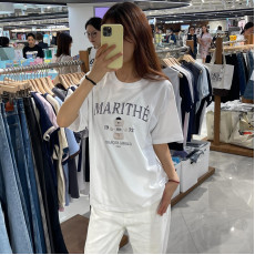 Marithe Francois Girbaud No.M4 Mari Graphic Oversized Tee [韓國連線 D]