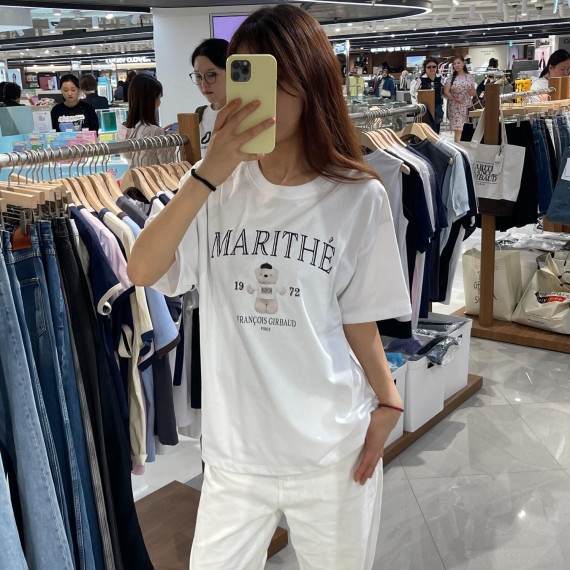 Marithe Francois Girbaud No.M4 Mari Graphic Oversized Tee [韓國連線 D]