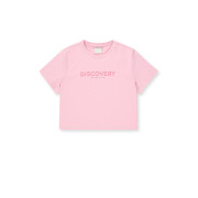 Discovery No.A22 Typo Crop T-Shirts [韓國連線 D]