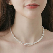 DANA BURTON No.30  3mm Jewerly Pearl Long Necklace [韓國連線]