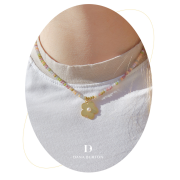 DANA BURTON No.49 Pear Blossoms Beads Necklace [韓國連線]