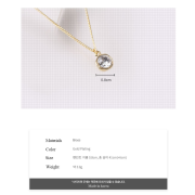 DANA BURTON No.50 New Bella Swarovski Necklace [韓國連線]