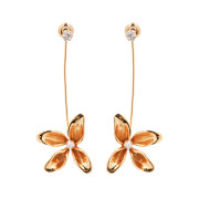 DANA BURTON No.58 French Rose Geranium Long Bar Earring [韓國連線]